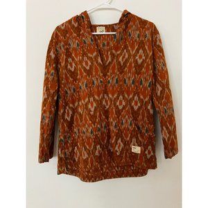 Aritzia TNA Abstract Hooded Top - Size Large